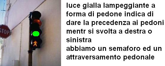 semaforo giallo pedonale